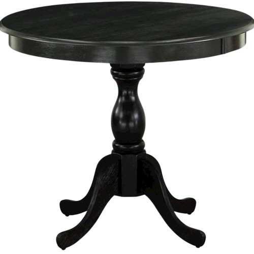 Inch round wood pedestal - 36,