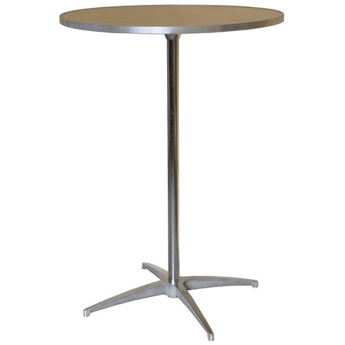 Wood round bistro - round,