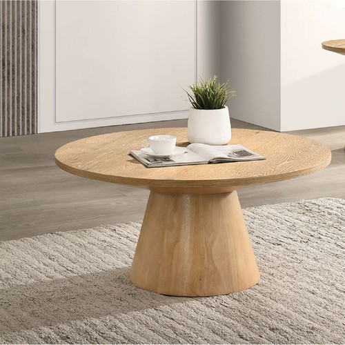 Round cocktail table - round, cone